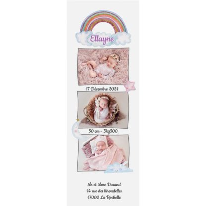 Faire-part magnet Ellayne photomaton