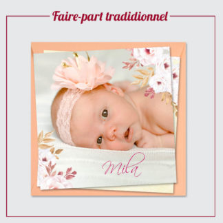 Faire-Part Traditionnel