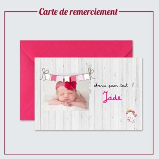 Carte De Remerciements