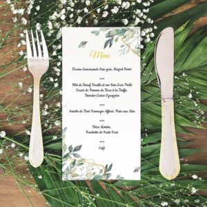 Carte menu - Hyper nature