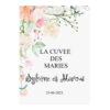 Etiquette bouteille de vin - Floral printanier (vendu par 4) – Image 2