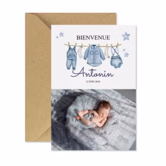 Faire-part magnet Antonin