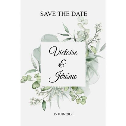 Save the date - Brise d'eucalyptus