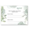 Carte RSVP - Brise d'eucalyptus
