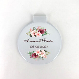 Cadeaux invités - miroir style champêtre