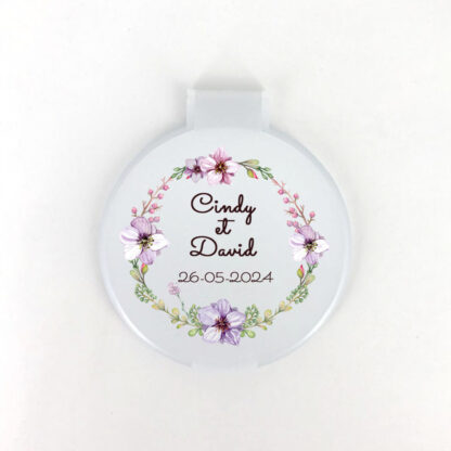 Cadeaux invités - Couronne de fleur lilas