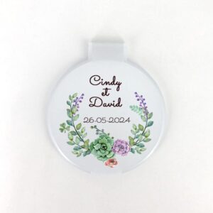 Cadeaux invités - Miroir succulente