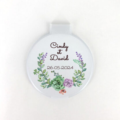 Cadeaux invités - Miroir succulente