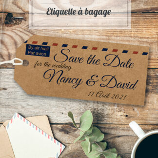 Etiquette à Bagage