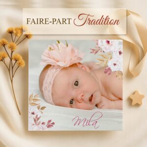Faire-Part Traditionnel