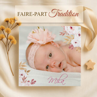 Faire-Part Traditionnel