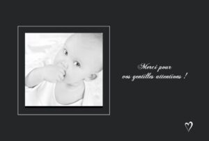 Remerciement Justin